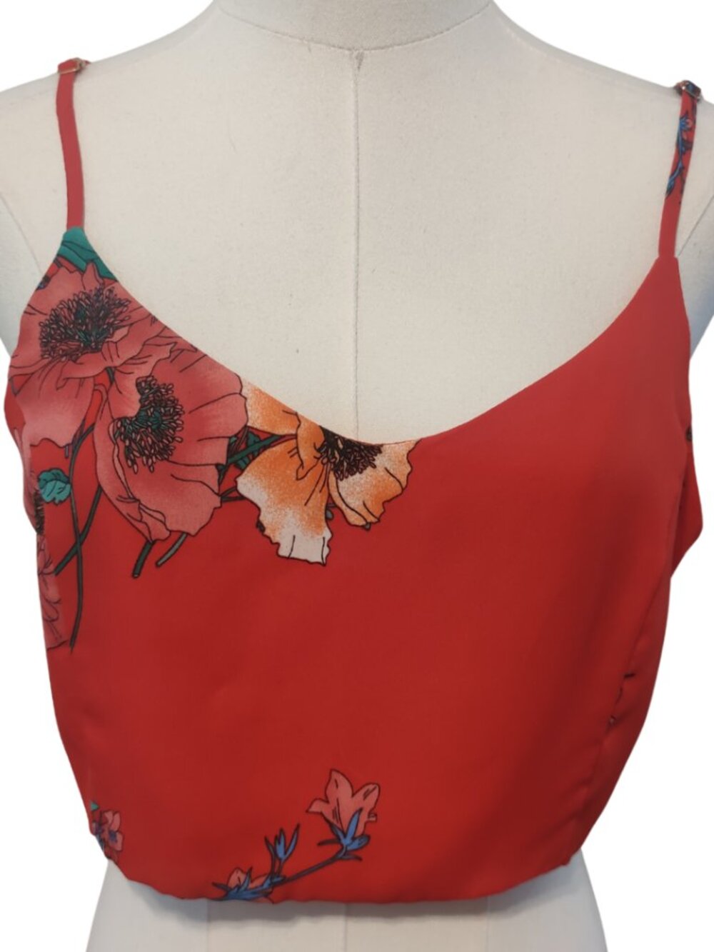 Lulu's Floral Crop Top